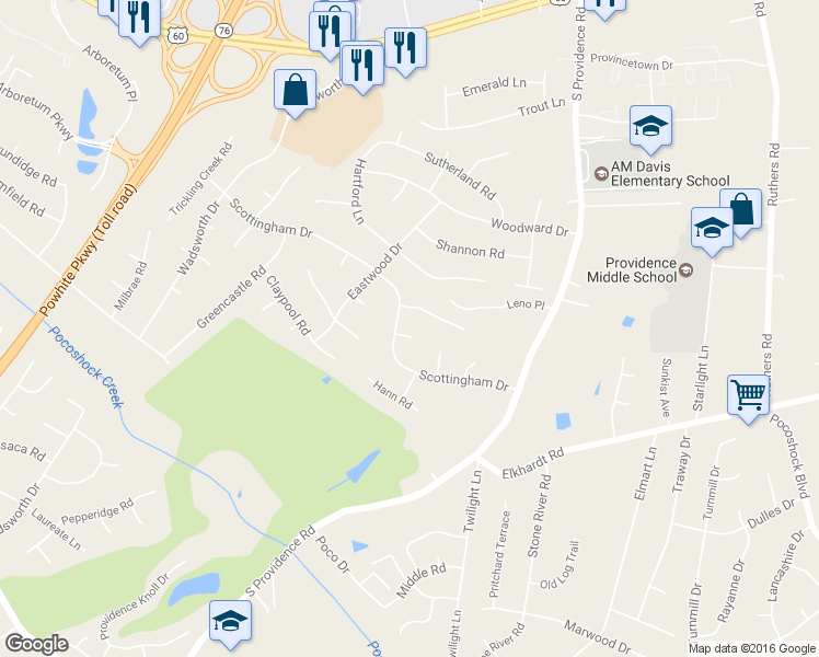 map of restaurants, bars, coffee shops, grocery stores, and more near 8506 Mc Aden Place in Richmond