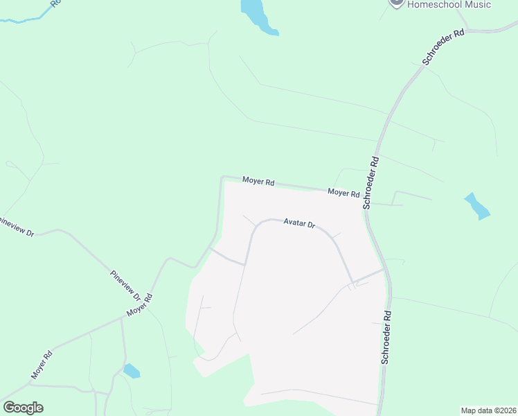 map of restaurants, bars, coffee shops, grocery stores, and more near 1318 Avatar Drive in Powhatan