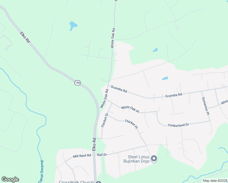 map of restaurants, bars, coffee shops, grocery stores, and more near 6463 White Oak Road in Sandston