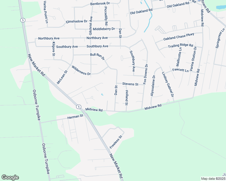 map of restaurants, bars, coffee shops, grocery stores, and more near 6906 Dan Street in Richmond