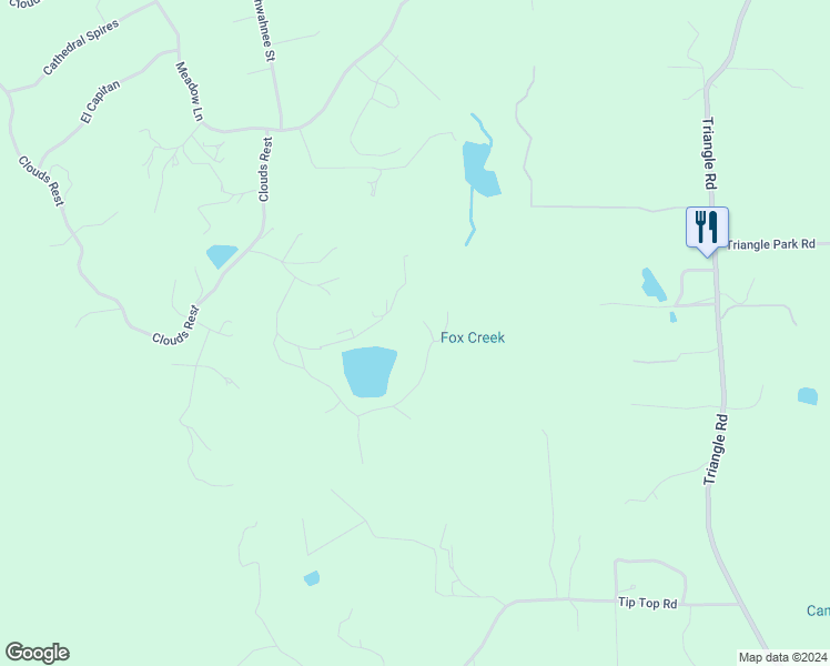 map of restaurants, bars, coffee shops, grocery stores, and more near 4904 Sierra Pines Drive in Mariposa