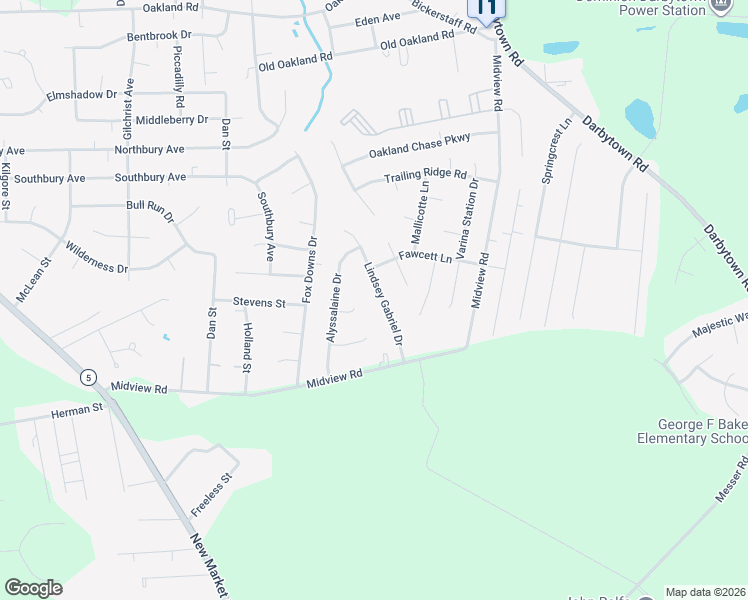 map of restaurants, bars, coffee shops, grocery stores, and more near 2104 Lindsey Gabriel Drive in Henrico