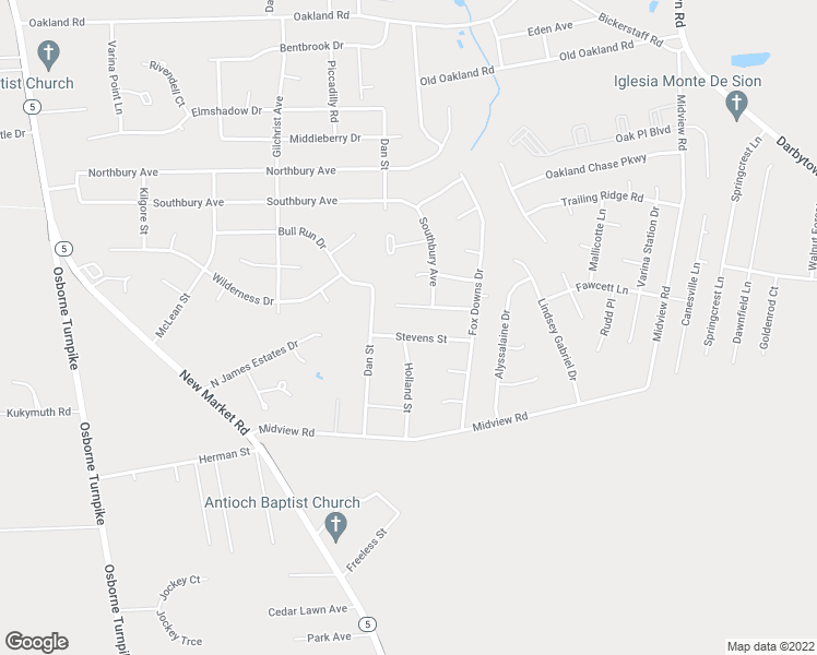 map of restaurants, bars, coffee shops, grocery stores, and more near 1702 Stevens Street in Richmond