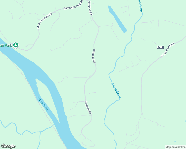 map of restaurants, bars, coffee shops, grocery stores, and more near Burgess Road in Madison Heights