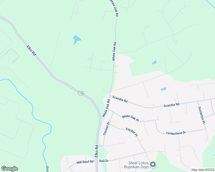 map of restaurants, bars, coffee shops, grocery stores, and more near 6390 White Oak Road in Sandston
