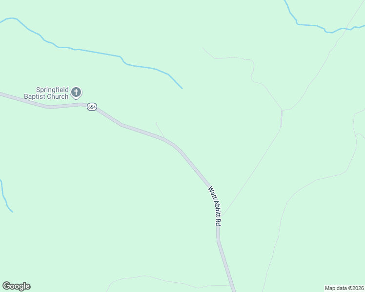 map of restaurants, bars, coffee shops, grocery stores, and more near 5151-7225 State Route 654 in Appomattox