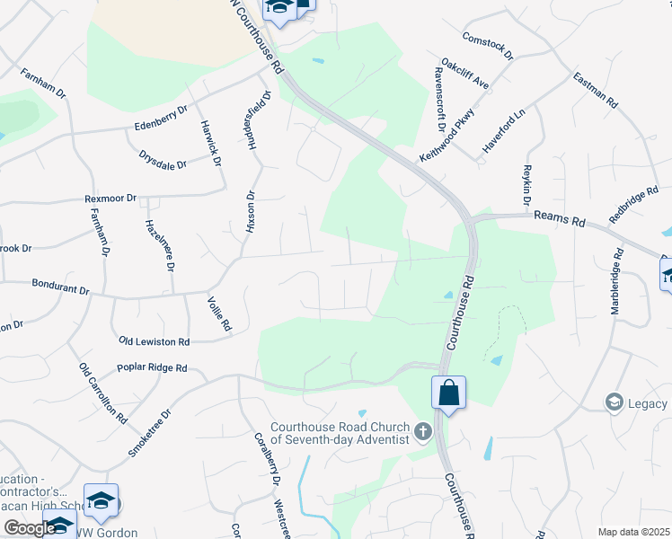 map of restaurants, bars, coffee shops, grocery stores, and more near 213 Leonards Run Place in Chesterfield County