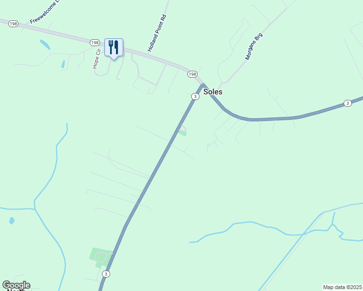 map of restaurants, bars, coffee shops, grocery stores, and more near 1766 Windsor Road in Dutton