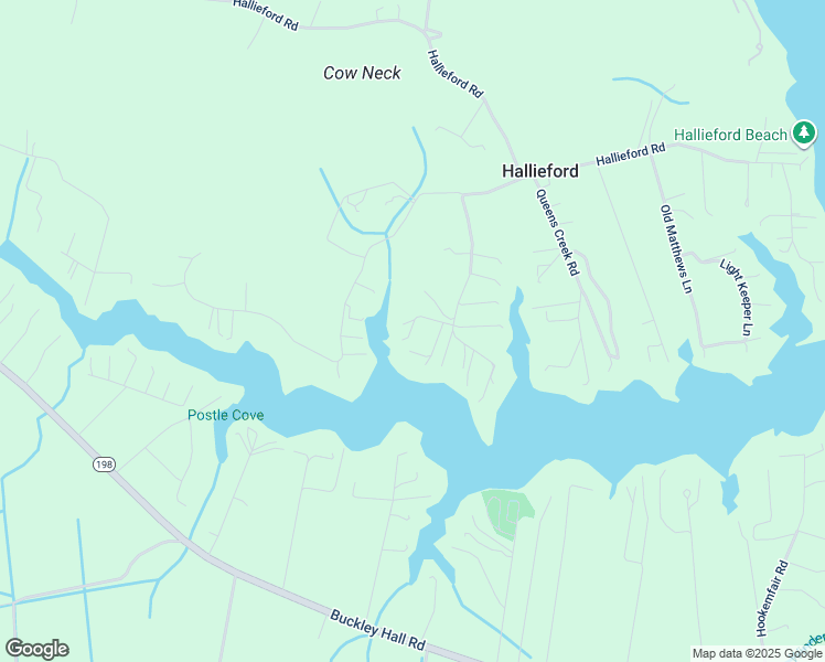 map of restaurants, bars, coffee shops, grocery stores, and more near 26 Cedar Shores Lane in Hallieford