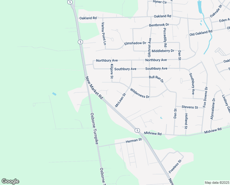 map of restaurants, bars, coffee shops, grocery stores, and more near 1203 Mc Lean Court in Richmond