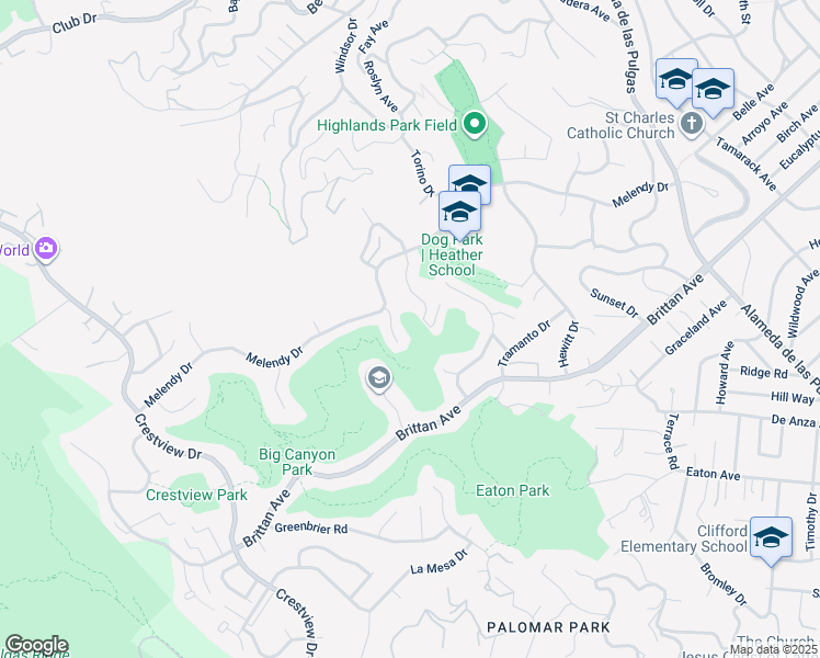 map of restaurants, bars, coffee shops, grocery stores, and more near 865 Somerset Court in San Carlos