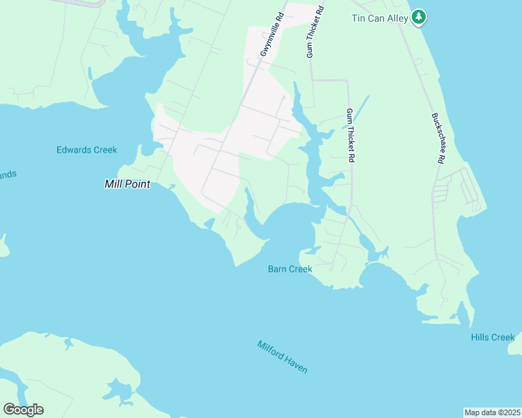 map of restaurants, bars, coffee shops, grocery stores, and more near 249 Shell Point Lane in Hudgins