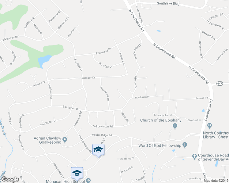 map of restaurants, bars, coffee shops, grocery stores, and more near 218 Bunnratty Road in Richmond