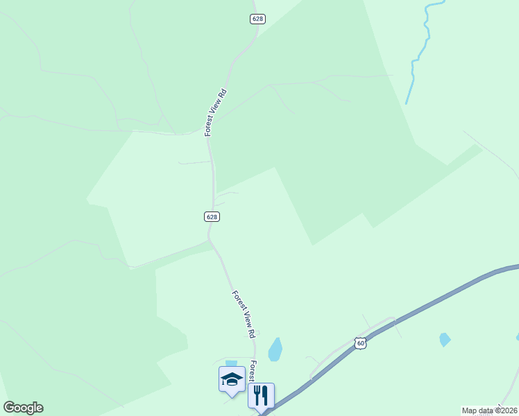 map of restaurants, bars, coffee shops, grocery stores, and more near 132 Forest View Road in Cumberland