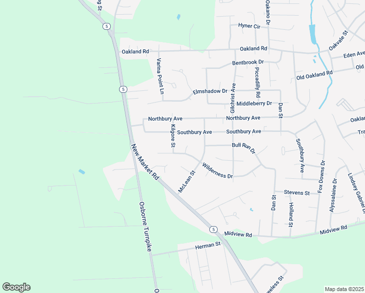 map of restaurants, bars, coffee shops, grocery stores, and more near 1204 Wilderness Court in Richmond