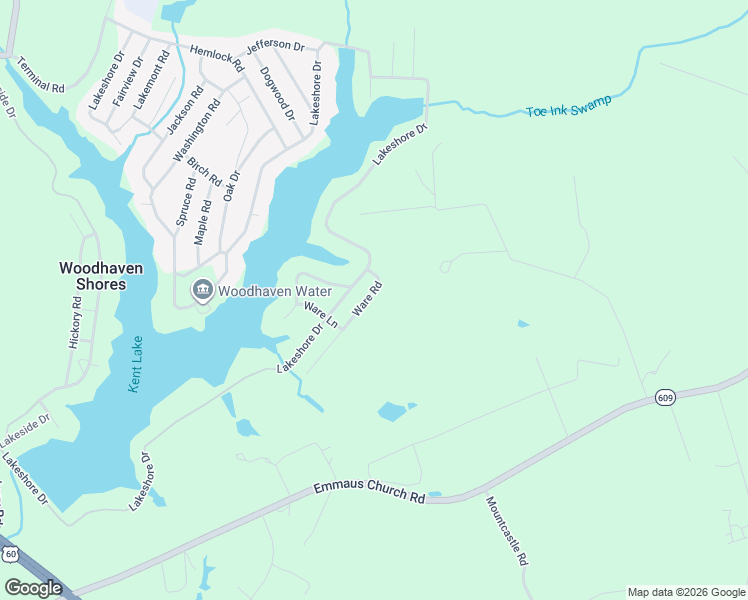 map of restaurants, bars, coffee shops, grocery stores, and more near 6545 Ware Road in Quinton