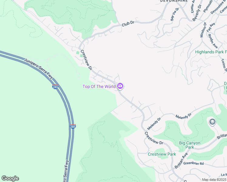 map of restaurants, bars, coffee shops, grocery stores, and more near 9 Lilly Lane in San Carlos