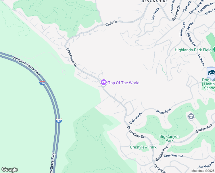 map of restaurants, bars, coffee shops, grocery stores, and more near 2 Clover Lane in San Carlos