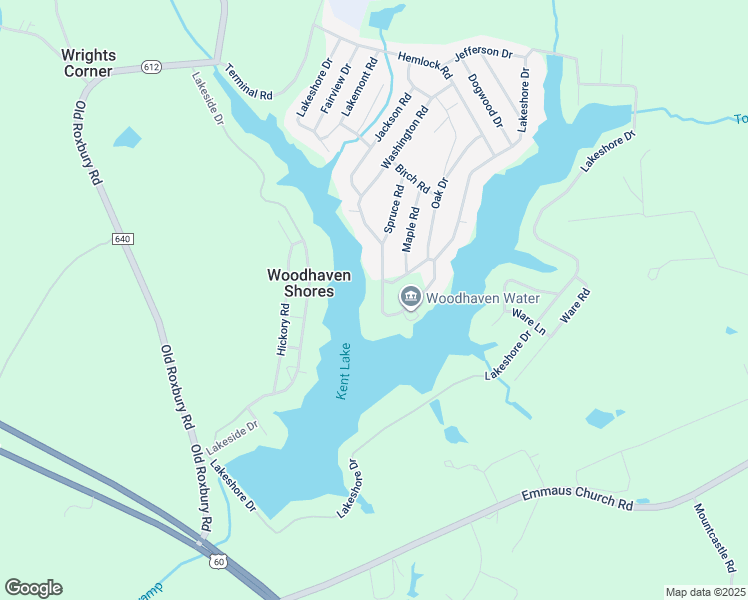 map of restaurants, bars, coffee shops, grocery stores, and more near 7304 Lakeshore Drive in Quinton