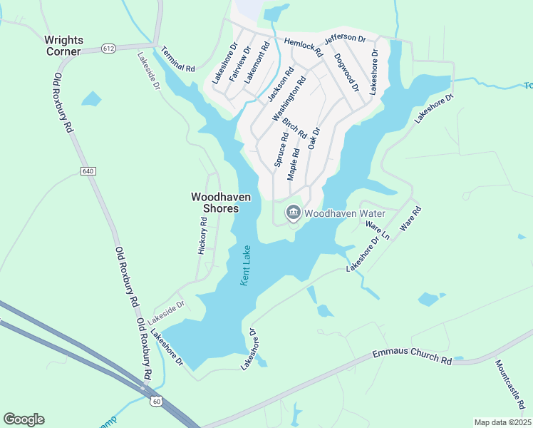 map of restaurants, bars, coffee shops, grocery stores, and more near 7304 Lakeshore Drive in Quinton