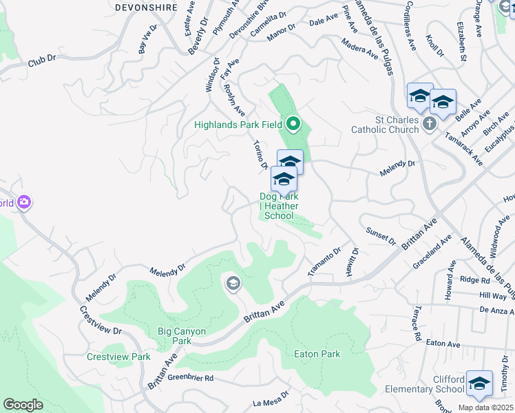 map of restaurants, bars, coffee shops, grocery stores, and more near 401 Portofino Drive in San Carlos