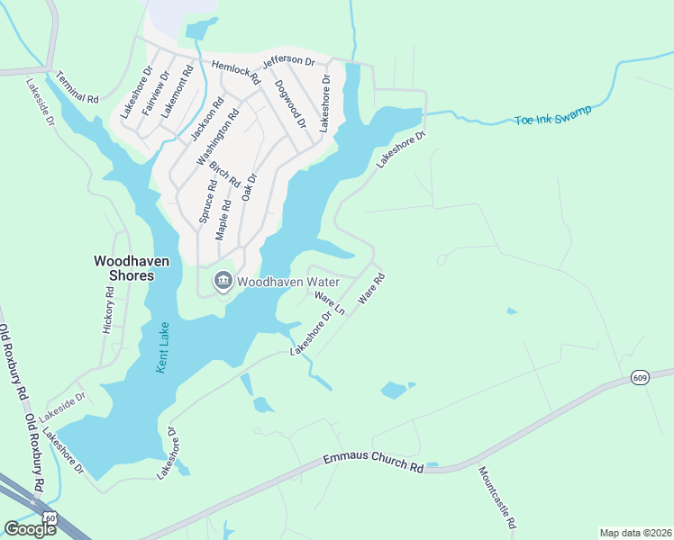 map of restaurants, bars, coffee shops, grocery stores, and more near 5643 Lakeview Road in Quinton