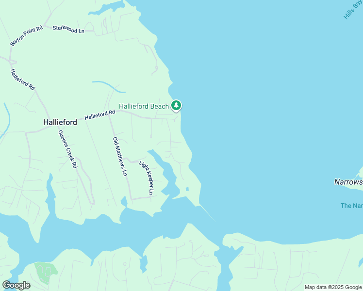 map of restaurants, bars, coffee shops, grocery stores, and more near 130 Cow Neck Boulevard in Hallieford