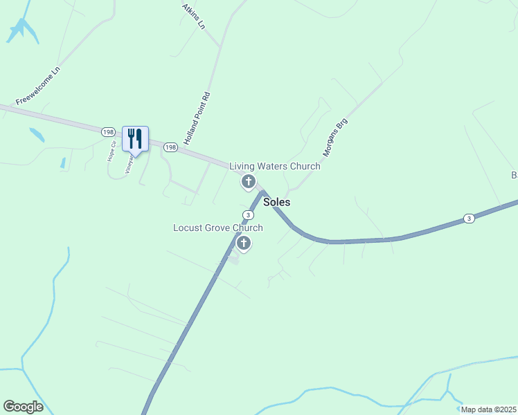 map of restaurants, bars, coffee shops, grocery stores, and more near 502 Buckley Hall Road in Dutton
