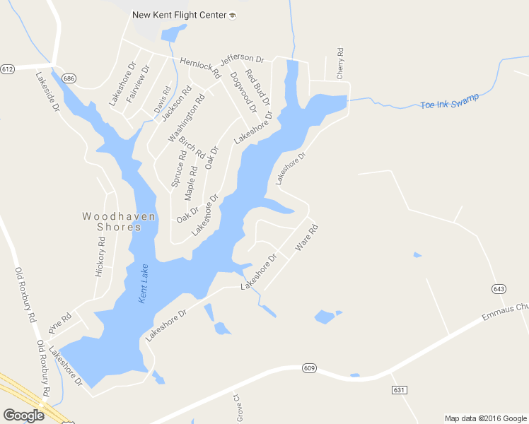 map of restaurants, bars, coffee shops, grocery stores, and more near 5643 Lakeview Road in Quinton