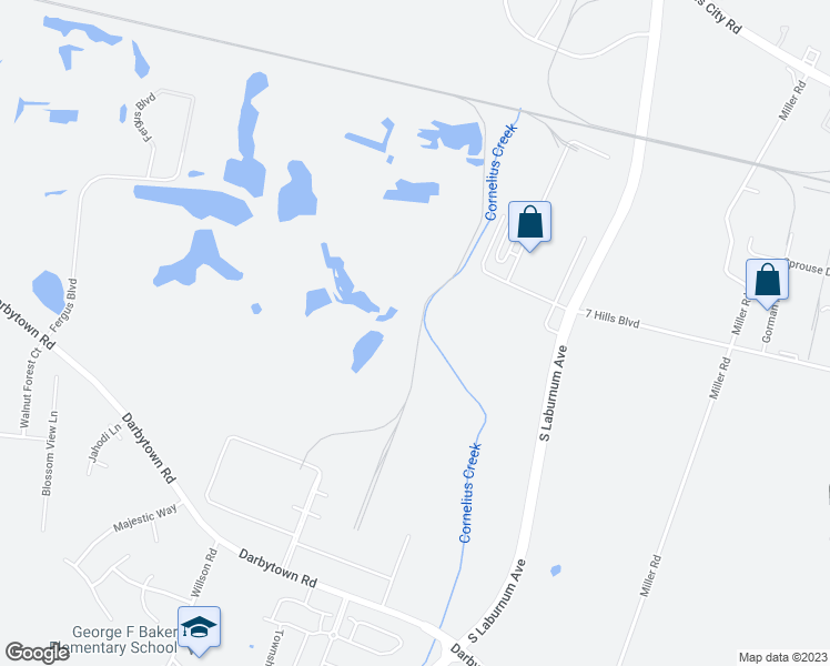map of restaurants, bars, coffee shops, grocery stores, and more near in Henrico County