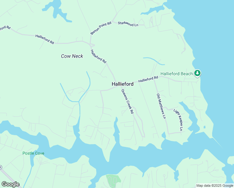 map of restaurants, bars, coffee shops, grocery stores, and more near 40 Queens Creek Road in Hallieford
