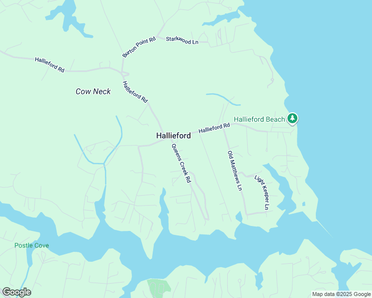 map of restaurants, bars, coffee shops, grocery stores, and more near 1874 Hallieford Road in Hallieford