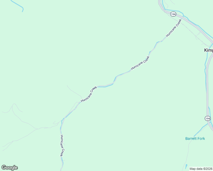 map of restaurants, bars, coffee shops, grocery stores, and more near 763-985 Hurricane Creek in Kimper