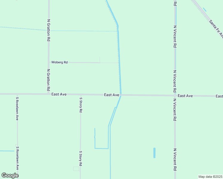 map of restaurants, bars, coffee shops, grocery stores, and more near 5612 East Avenue in Turlock