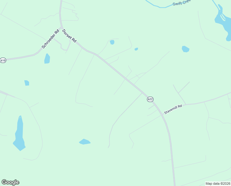 map of restaurants, bars, coffee shops, grocery stores, and more near 1395 Dorset Road in Powhatan