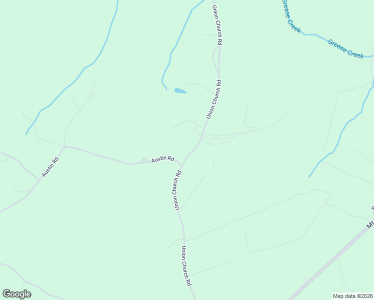 map of restaurants, bars, coffee shops, grocery stores, and more near Union Church Road in Gladstone