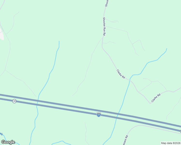 map of restaurants, bars, coffee shops, grocery stores, and more near 12301 Clarke Road in New Kent