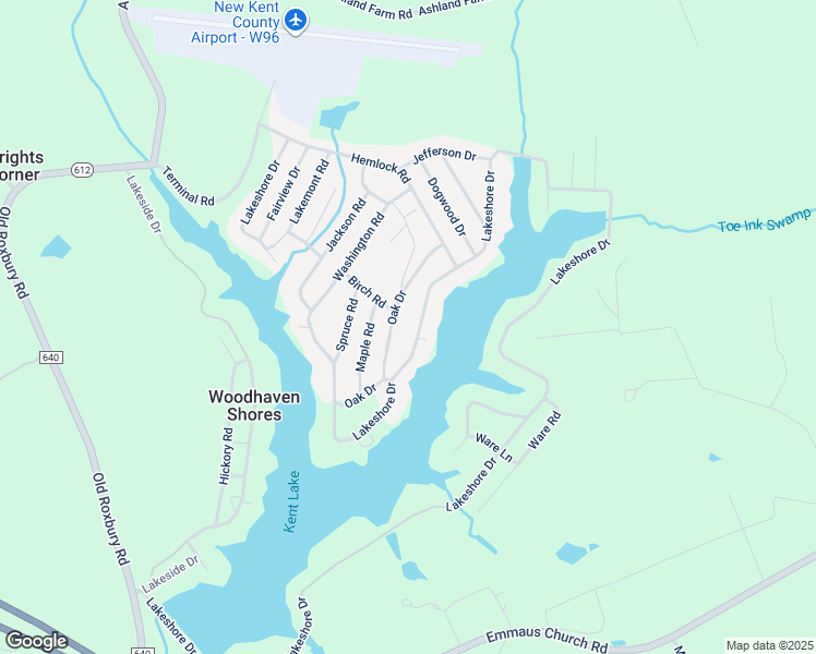map of restaurants, bars, coffee shops, grocery stores, and more near 7153 Lakeshore Drive in Quinton
