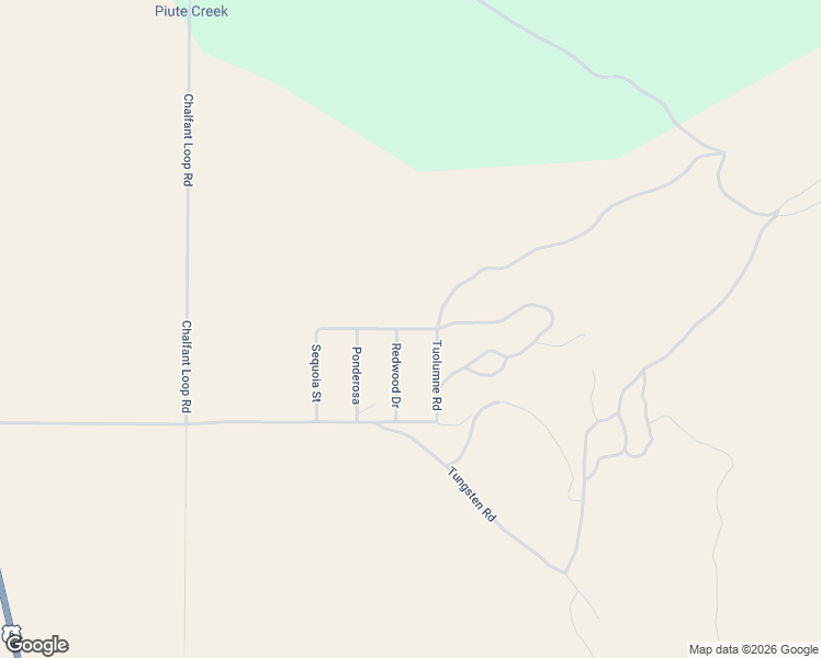 map of restaurants, bars, coffee shops, grocery stores, and more near 243 Tenaya Road in Bishop