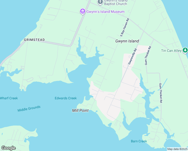 map of restaurants, bars, coffee shops, grocery stores, and more near 85 Edwards Landing Road in Hudgins
