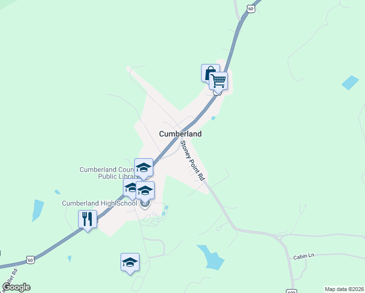 map of restaurants, bars, coffee shops, grocery stores, and more near 26 Fitzgerald Road in Cumberland