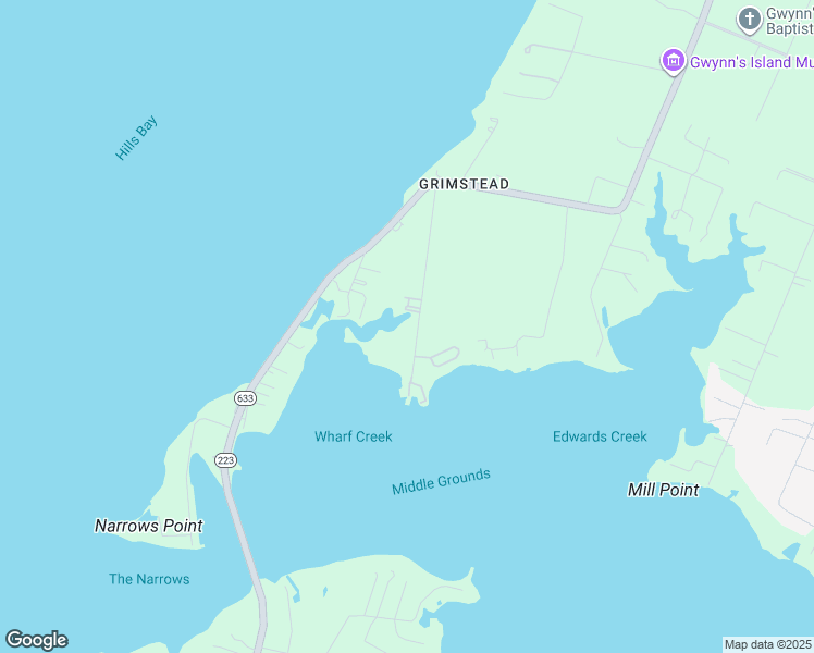 map of restaurants, bars, coffee shops, grocery stores, and more near 326 Callis Wharf Road in Hudgins