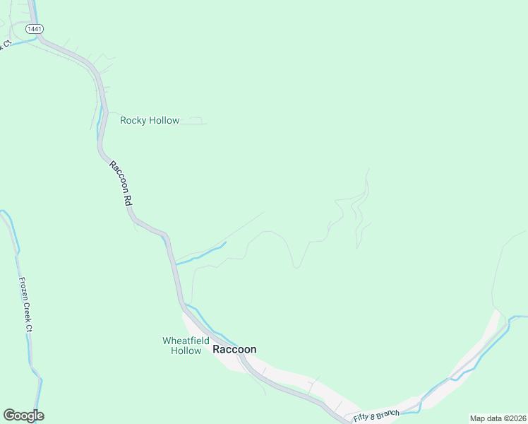 map of restaurants, bars, coffee shops, grocery stores, and more near 398 McCoy Hollow in Raccoon