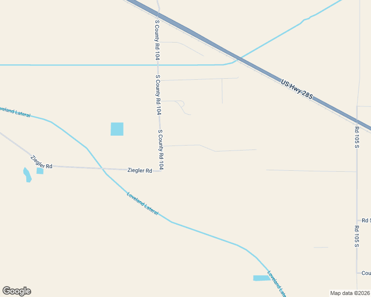 map of restaurants, bars, coffee shops, grocery stores, and more near 4406 Curley Road in Alamosa