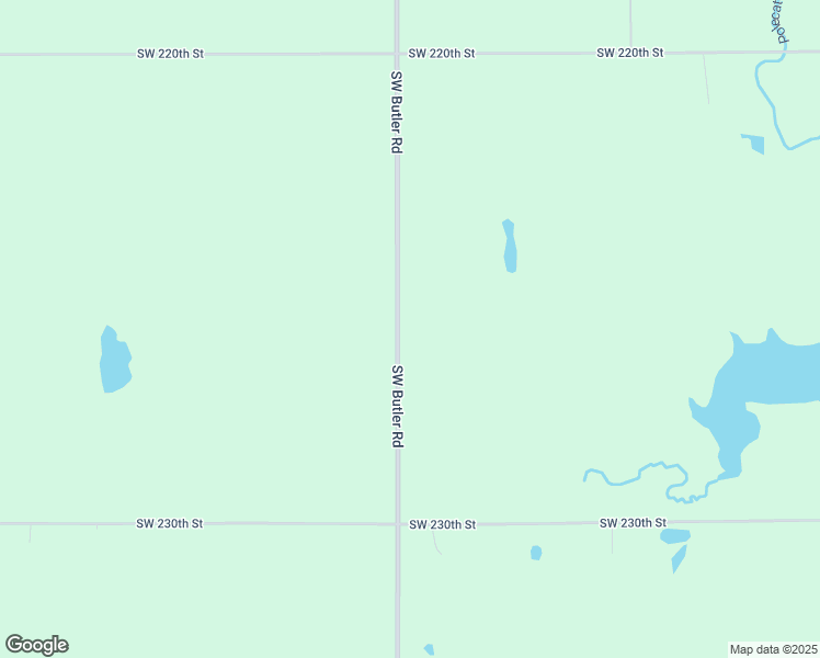 map of restaurants, bars, coffee shops, grocery stores, and more near 22580 Southwest Butler Road in Douglass