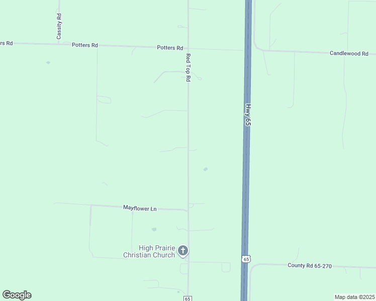 map of restaurants, bars, coffee shops, grocery stores, and more near County Road 65 in Buffalo