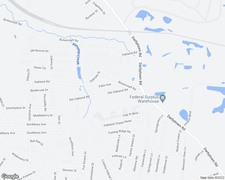 map of restaurants, bars, coffee shops, grocery stores, and more near 1709 Eden Avenue in Henrico
