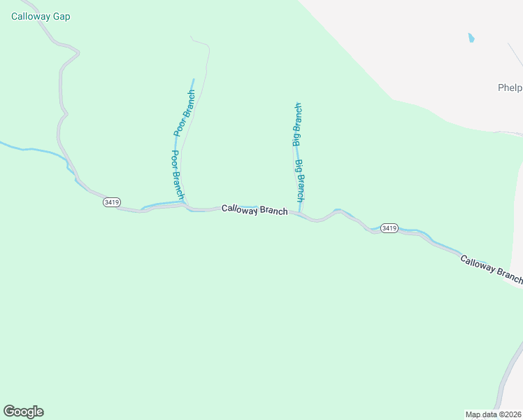 map of restaurants, bars, coffee shops, grocery stores, and more near 1323-1483 Calloway Branch in Phelps