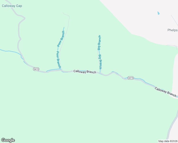 map of restaurants, bars, coffee shops, grocery stores, and more near 1323 Calloway Branch in Phelps