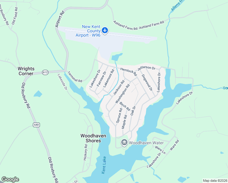 map of restaurants, bars, coffee shops, grocery stores, and more near 6612 Jackson Road in Quinton